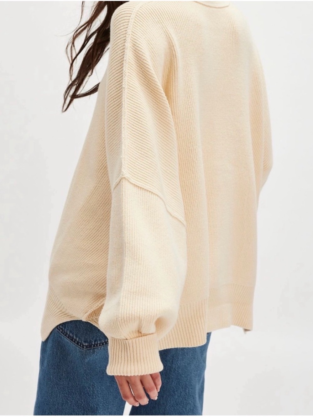 Free People Easy Street Tunic in Cream